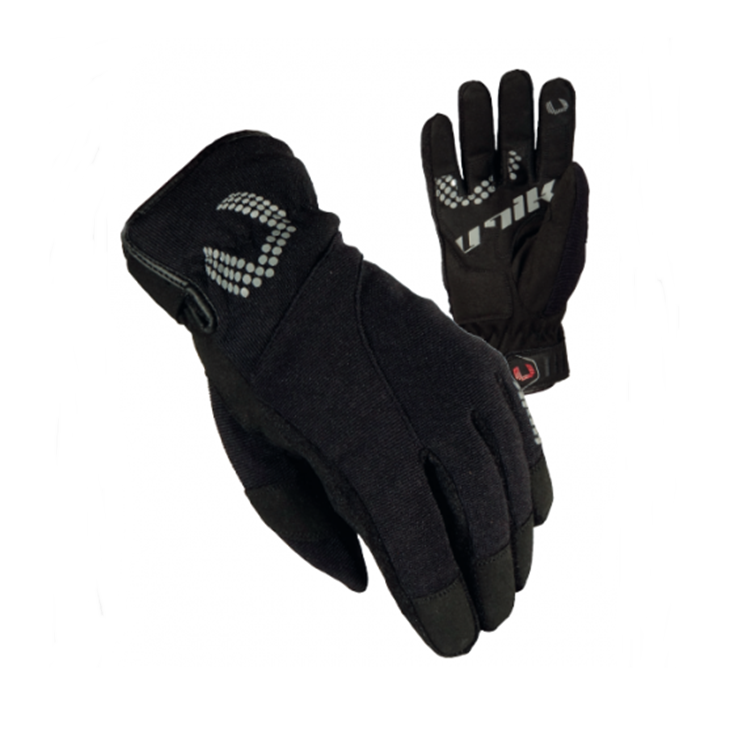 GUANTES MOTO UNIK C74 VERANO CITY TALLA XL NEGRO